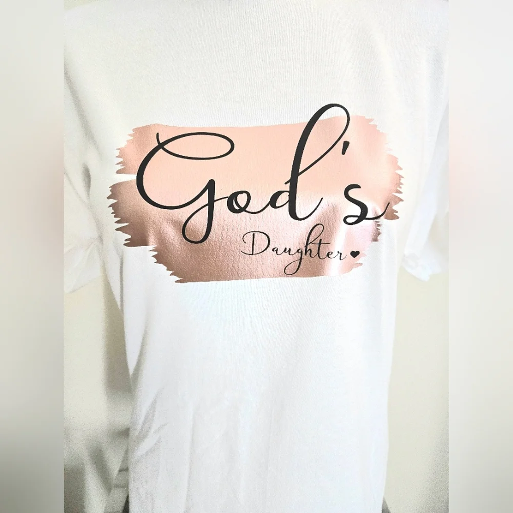 God's Daughter Christian T-Shirt - Picture 3 of 4
